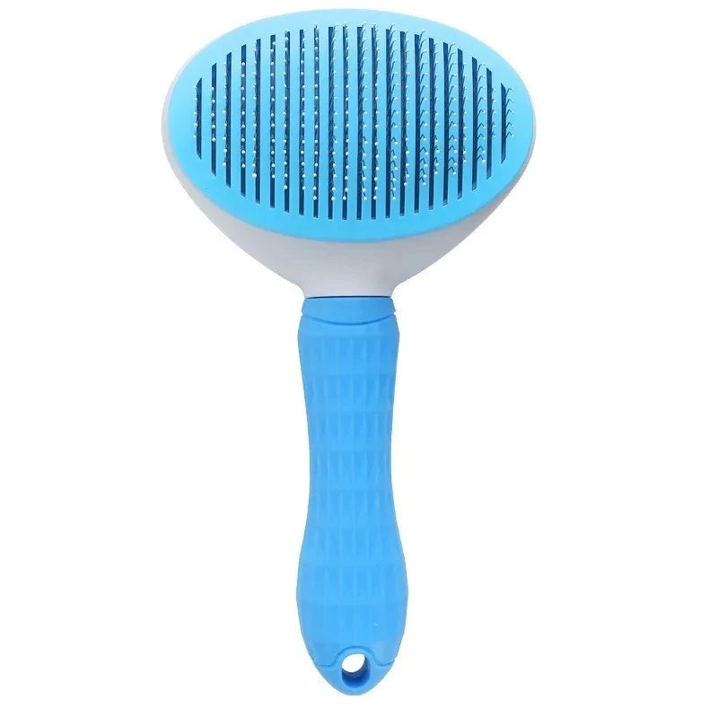 Pet Dog Brush Cat Comb Self Cleaning Pet Hair Remover For Dogs Cats Grooming Tools Pets De-matting Comb Brush