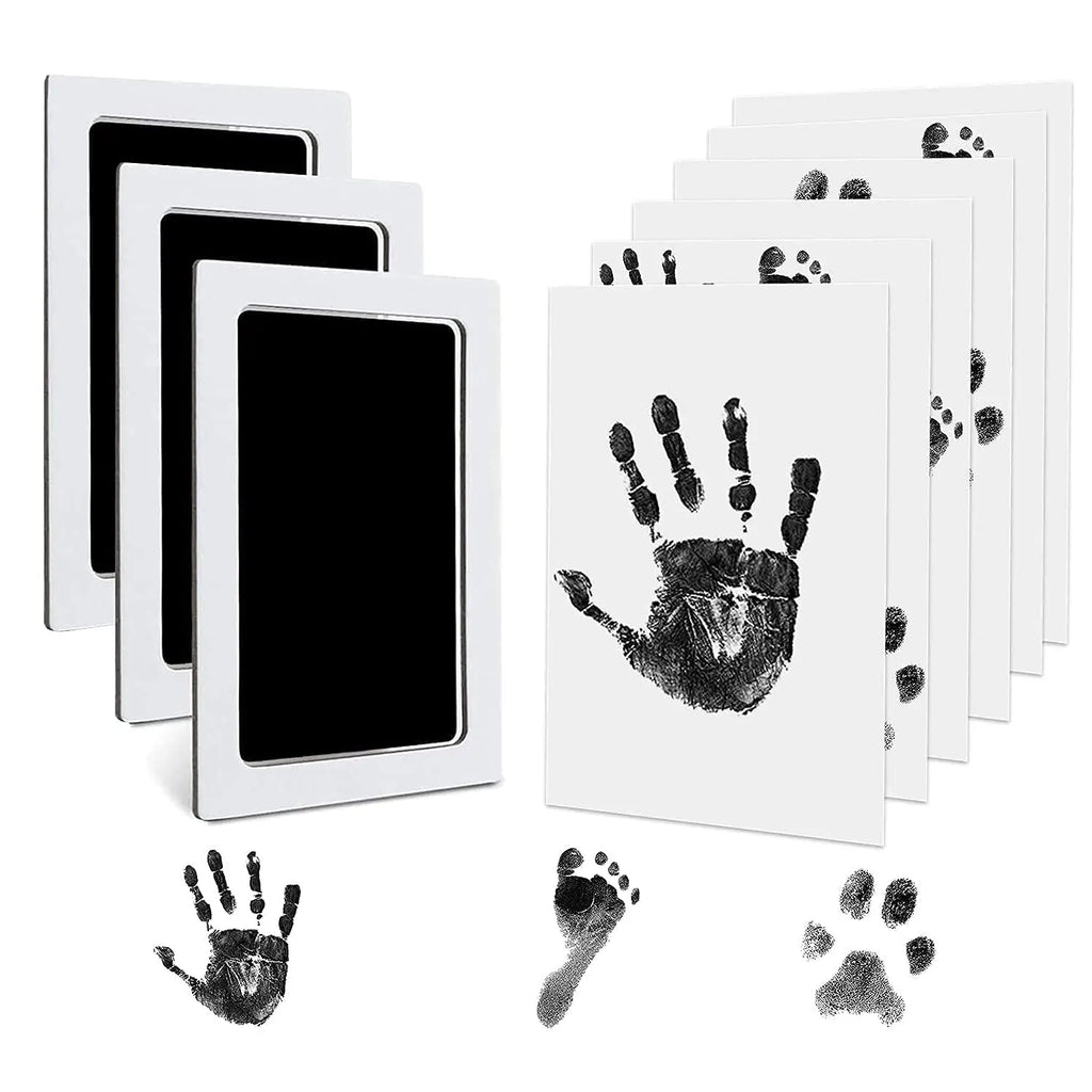 Paw Print Clean Touch Ink Pad Dog Or Cat Pet Owner Keepsake DIY Inkless Nose and Pawprint Impression Making Kit