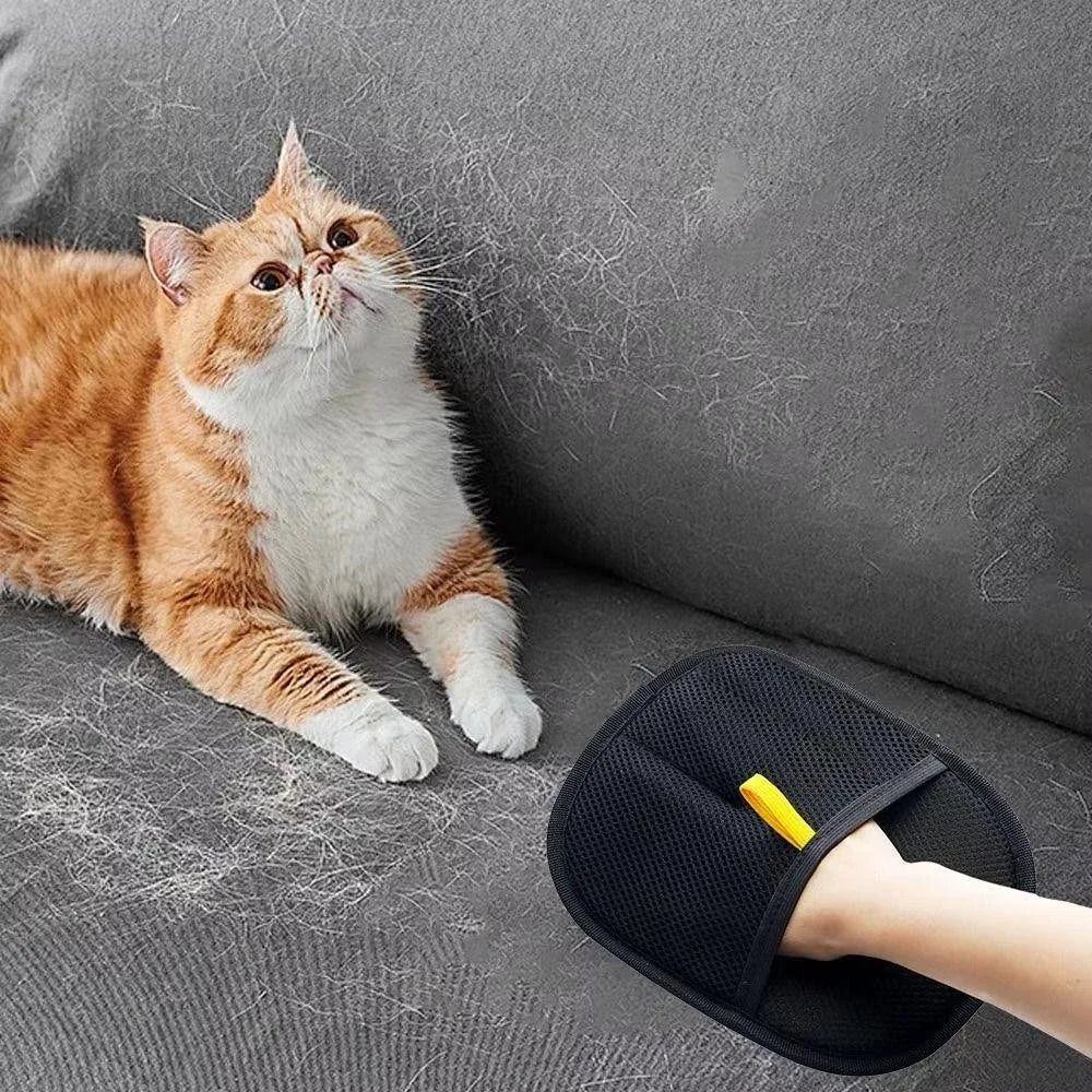 Pet Dehairing Portable Washable Clothes Gloves Cleaning Hair Remover