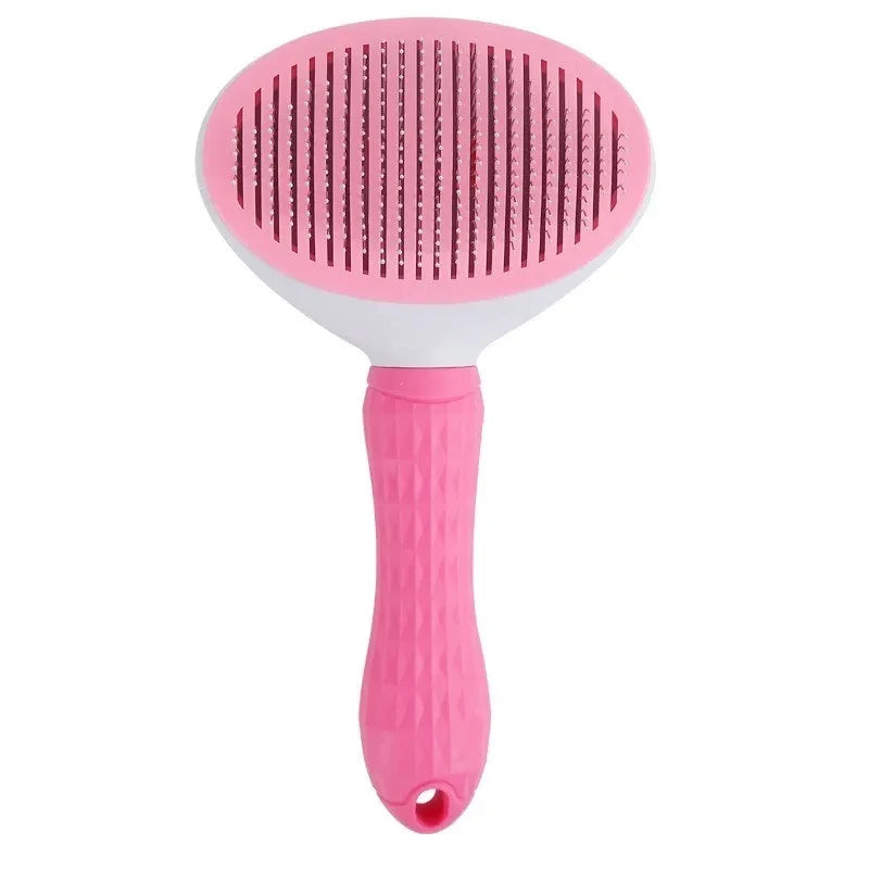 Pet Dog Brush Cat Comb Self Cleaning Pet Hair Remover For Dogs Cats Grooming Tools Pets De-matting Comb Brush