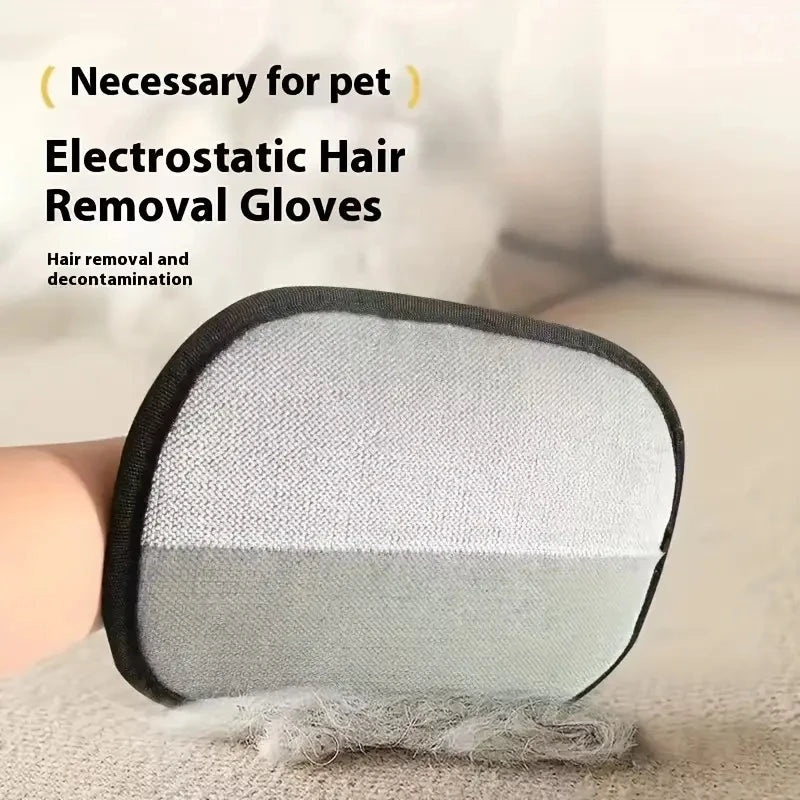 Pet Dehairing Portable Washable Clothes Gloves Cleaning Hair Remover