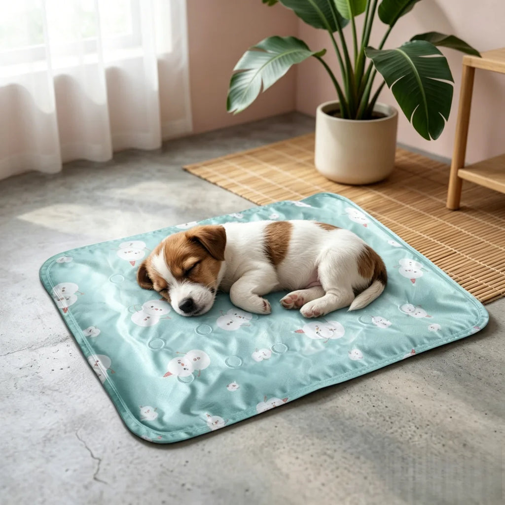 Pet Summer Cooling Self-Watering Ice Gel Cooling Pad Portable Durable Mat