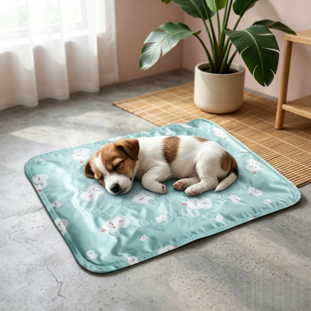 Pet Summer Cooling Self-Watering Ice Gel Cooling Pad Portable Durable Mat