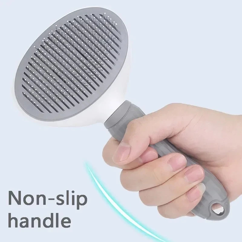 Pet Dog Brush Cat Comb Self Cleaning Pet Hair Remover For Dogs Cats Grooming Tools Pets De-matting Comb Brush