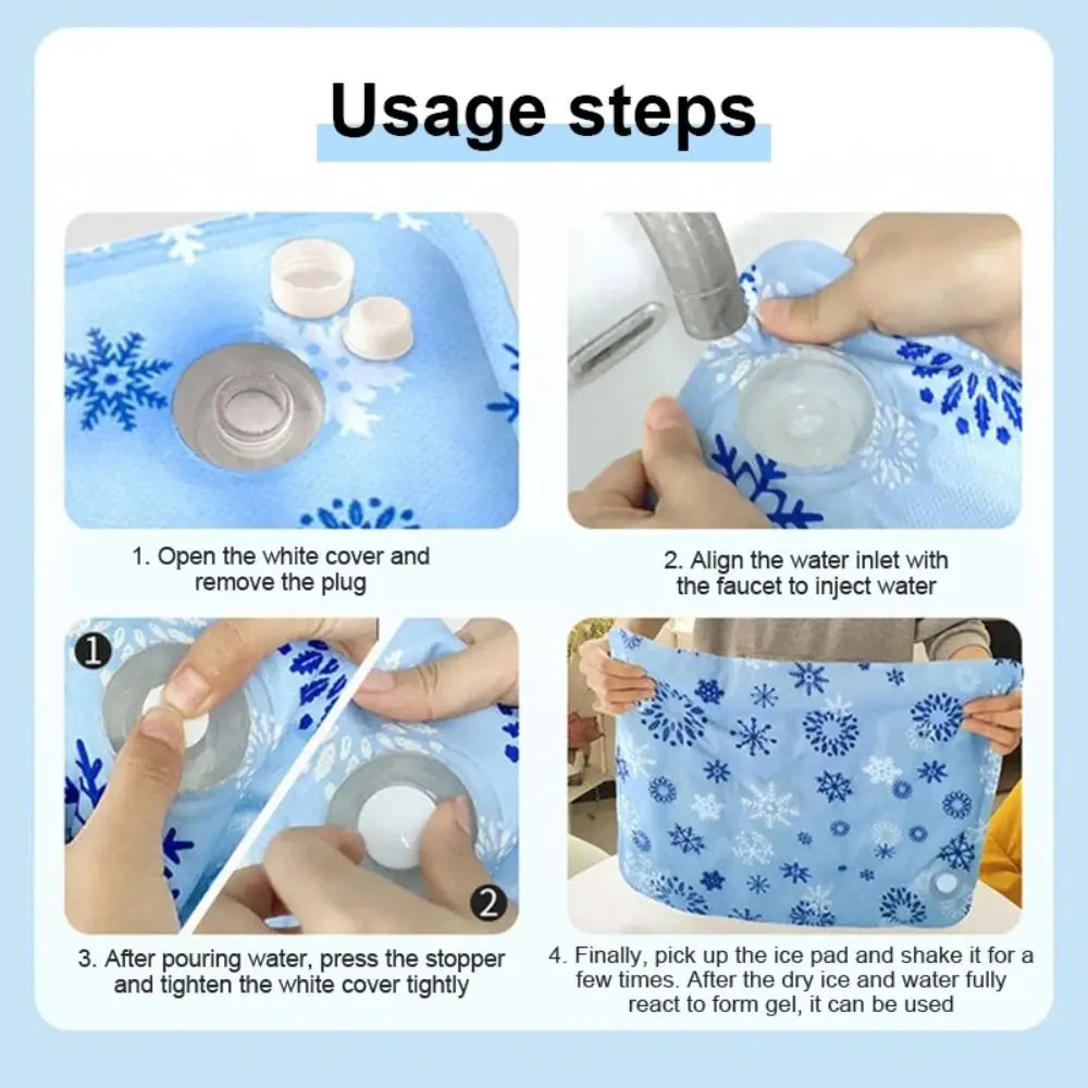 Pet Summer Cooling Self-Watering Ice Gel Cooling Pad Portable Durable Mat