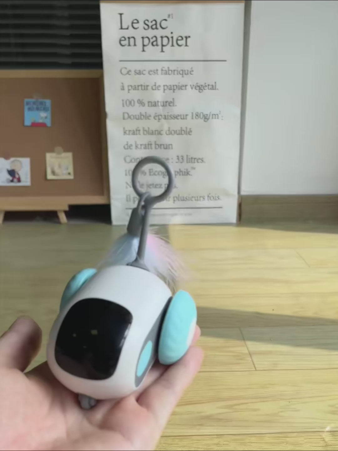 Remote Control Interactive Cat Car Toy USB Charging Chasing Automatic Self-moving Remote Smart Control Car Interactive Cat Toy Pet Products